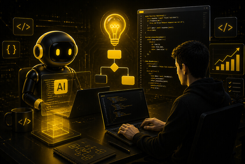 Як штучний інтелект змінює розробку: чи замінить AI програмістів?